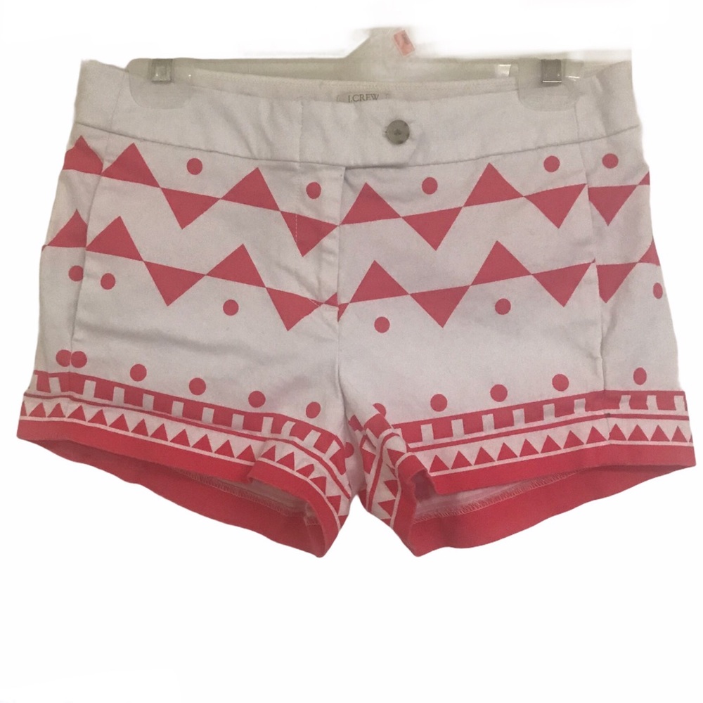 J. Crew Factory White Chino Shorts size 2